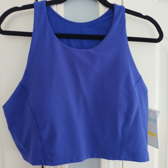 Zella Other - Nordstrom Zella Support Tank Blue Sports Bra XL
